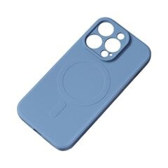 MagSafe compatible silicone case for iPhone 15 Pro Silicone Case - navy blue kaina ir informacija | Telefono dėklai | pigu.lt