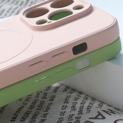 „MagSafe“ suderinamas silikoninis dėklas, skirtas iPhone 15 – juodas kaina ir informacija | Telefono dėklai | pigu.lt