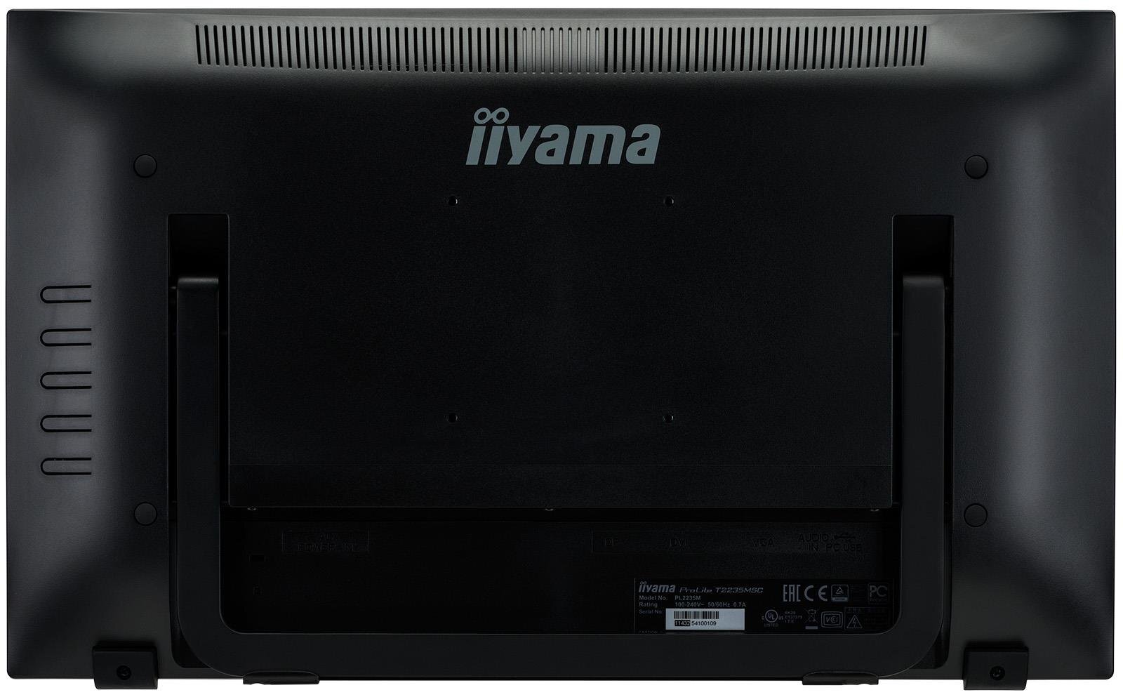 IIYAMA - 21,5'' T2235MSC-B1 DOTYK HDMI/DVI/10P kaina ir informacija | Monitoriai | pigu.lt