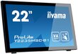 IIYAMA - 21,5'' T2235MSC-B1 DOTYK HDMI/DVI/10P kaina ir informacija | Monitoriai | pigu.lt