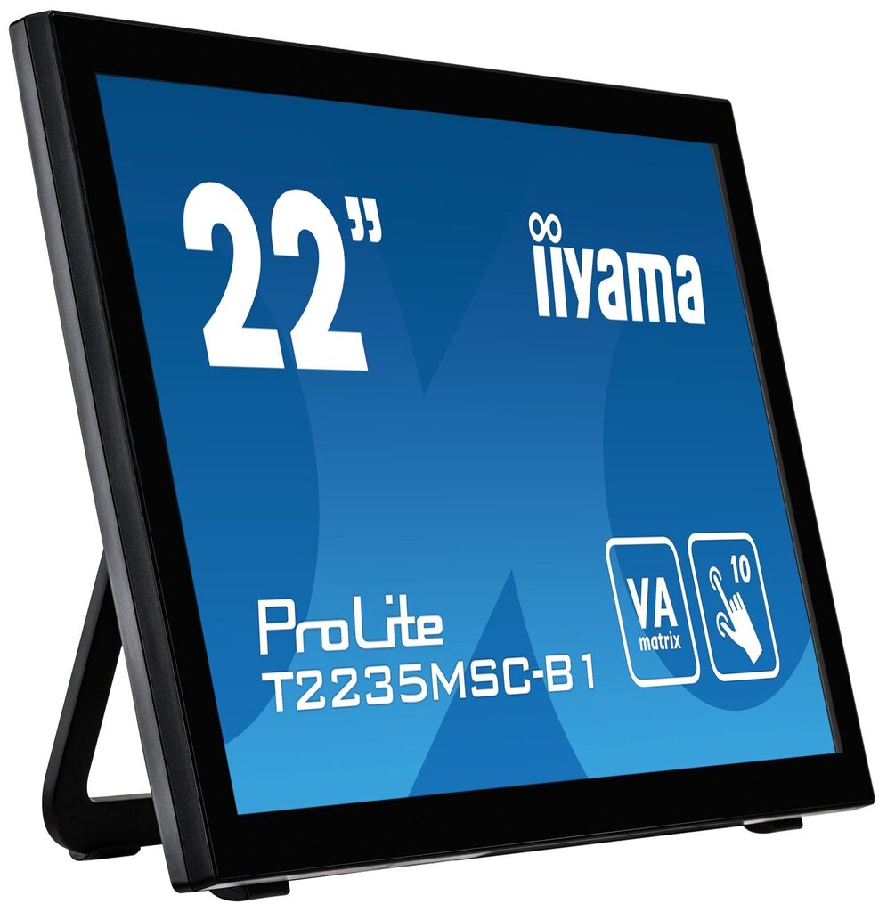 IIYAMA - 21,5'' T2235MSC-B1 DOTYK HDMI/DVI/10P kaina ir informacija | Monitoriai | pigu.lt