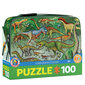 Pietų dėžutė dėlionė Dinozaurai, 100 d. kaina ir informacija | Dėlionės (puzzle) | pigu.lt