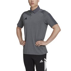 Koszulka męska adidas Tiro 23 Competition Polo szara HU1344 60800-233 цена и информация | Футбольная форма и другие товары | pigu.lt