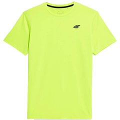 Marškinėliai vyrams 4F 61034-283, žali kaina ir informacija | Vyriški marškinėliai | pigu.lt
