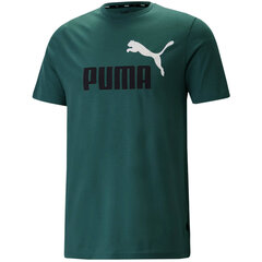 Marškinėliai vyrams Puma 61791-283, žali цена и информация | Мужские футболки | pigu.lt
