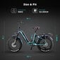 Elektrinis dviratis Fafrees F20 Master, 20", žalias kaina ir informacija | Elektriniai dviračiai | pigu.lt