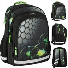 Mokyklinė kuprinė Starpak Football 506122, 23 l цена и информация | Школьные рюкзаки, спортивные сумки | pigu.lt