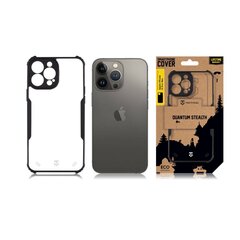 Tactical Quantum Stealth Cover for Apple iPhone 13 Pro Max Clear|Black цена и информация | Чехлы для телефонов | pigu.lt