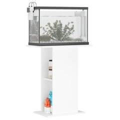 Akvariumo stovas vidaXL, baltas, 60,5x36x72,5 cm kaina ir informacija | Akvariumai ir jų įranga | pigu.lt