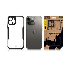 Tactical Quantum Stealth Cover for Apple iPhone 12 Pro Clear|Black цена и информация | Чехлы для телефонов | pigu.lt