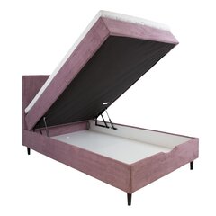 Bed LAARA 120x200cm, pink цена и информация | Кровати | pigu.lt