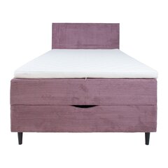 Bed LAARA 120x200cm, pink цена и информация | Кровати | pigu.lt