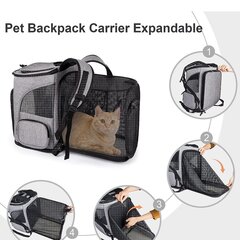 Рюкзак - сумка для перевозки животных до 8 кг цена и информация | Переноски, сумки | pigu.lt