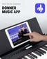 Elektrinis pianinas Donner DEP-20 Digital Piano 88 Key kaina ir informacija | Klavišiniai muzikos instrumentai | pigu.lt