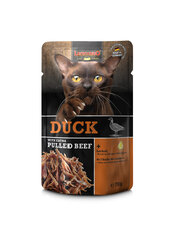 Leonardo Duck + extra pull Beef katėms su antis ir troškinta jautiena 70 g × 16 vnt kaina ir informacija | Konservai katėms | pigu.lt