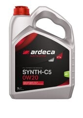 Масло Ardeca Synth-C5 0W-20, 5 л цена и информация | Моторные масла | pigu.lt