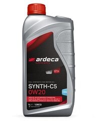 Alyva Ardeca Synth-C5 0W-20, 1 l kaina ir informacija | Variklinės alyvos | pigu.lt