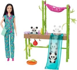 Barbie - Panda Care And Rescue Playset (HKT77) цена и информация | Игрушки для девочек | pigu.lt