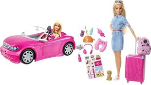 Barbie - Doll and Vehicle (DJR55) цена и информация | Игрушки для девочек | pigu.lt