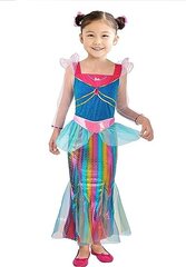 Karnavalinis kostiumas Barbie undinėlė, 98cm kaina ir informacija | Karnavaliniai kostiumai | pigu.lt