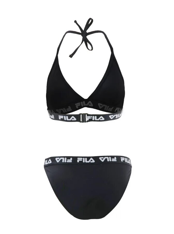 Bikini moterims Fila Bikini Split, juodas kaina ir informacija | Maudymosi kostiumėliai | pigu.lt