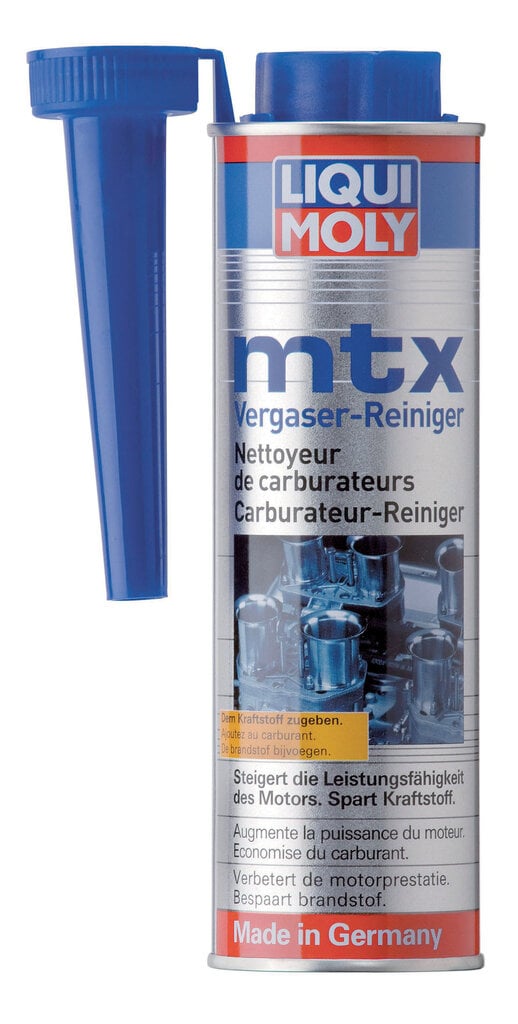 Priedas karbiuratoriaus valymui iš vidaus "mtx VERGASER REINIGER" Liqui-Moly цена и информация | Alyvos priedai | pigu.lt