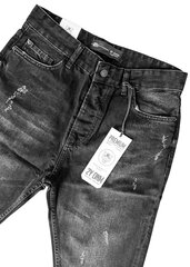 Джинсы для мужчин 2Y Premium B8647/K30, чёрные цена и информация | Mужские джинсы Only & Sons Loom 5714910844399 | pigu.lt