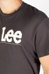 Marškinėliai vyrams Lee 112339045, juodi kaina ir informacija | Vyriški marškinėliai | pigu.lt