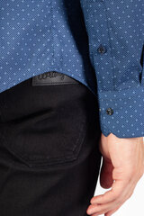 Рубашка INFINITY INF5038M3691-XL, темно-синяя цена и информация | Мужские рубашки | pigu.lt