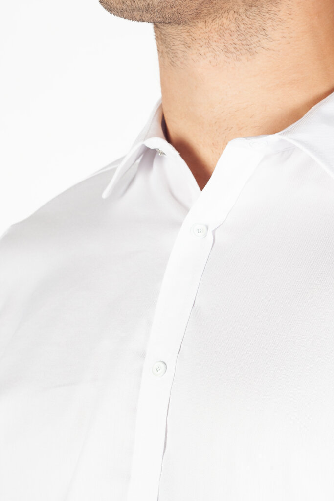 Marškiniai vyrams Infinity INF5043M3726, balti kaina ir informacija | Vyriški marškiniai | pigu.lt