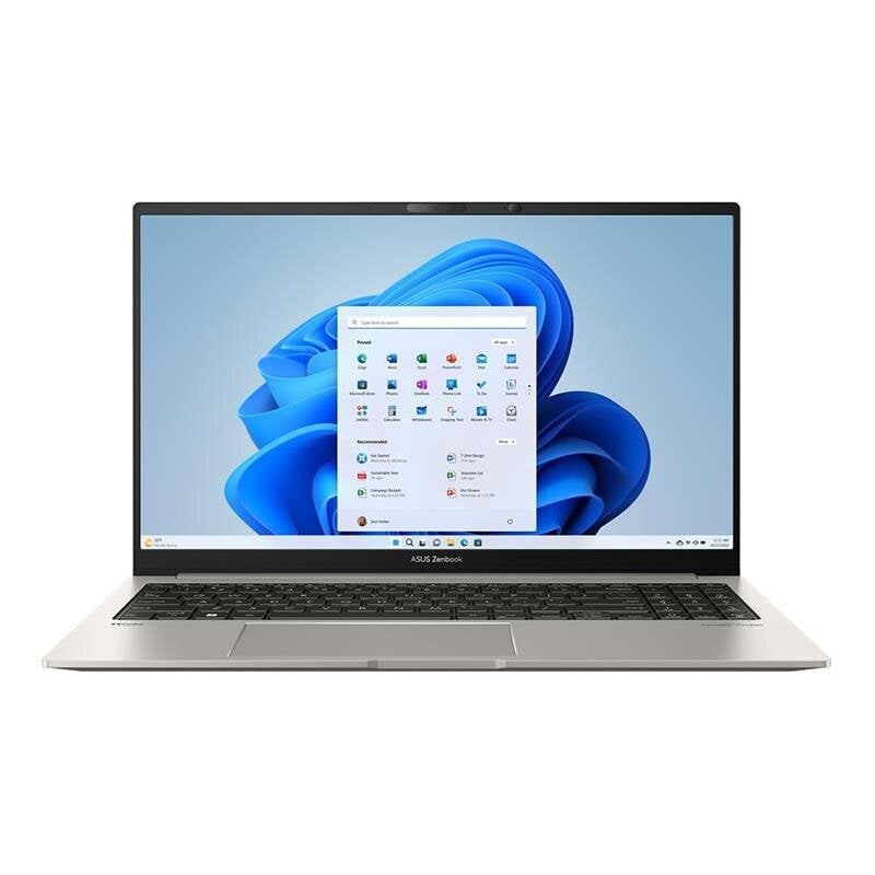 ASUS Zenbook 15 OLED, 2.8K, Ryzen 7, 16 GB, 1 TB, ENG, gray - Notebook цена и информация | Nešiojami kompiuteriai | pigu.lt