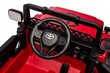 Vienvietis vaikiškas elektromobilis Toyota FJ 4x4 Lean Cars, red kaina ir informacija | Elektromobiliai vaikams | pigu.lt