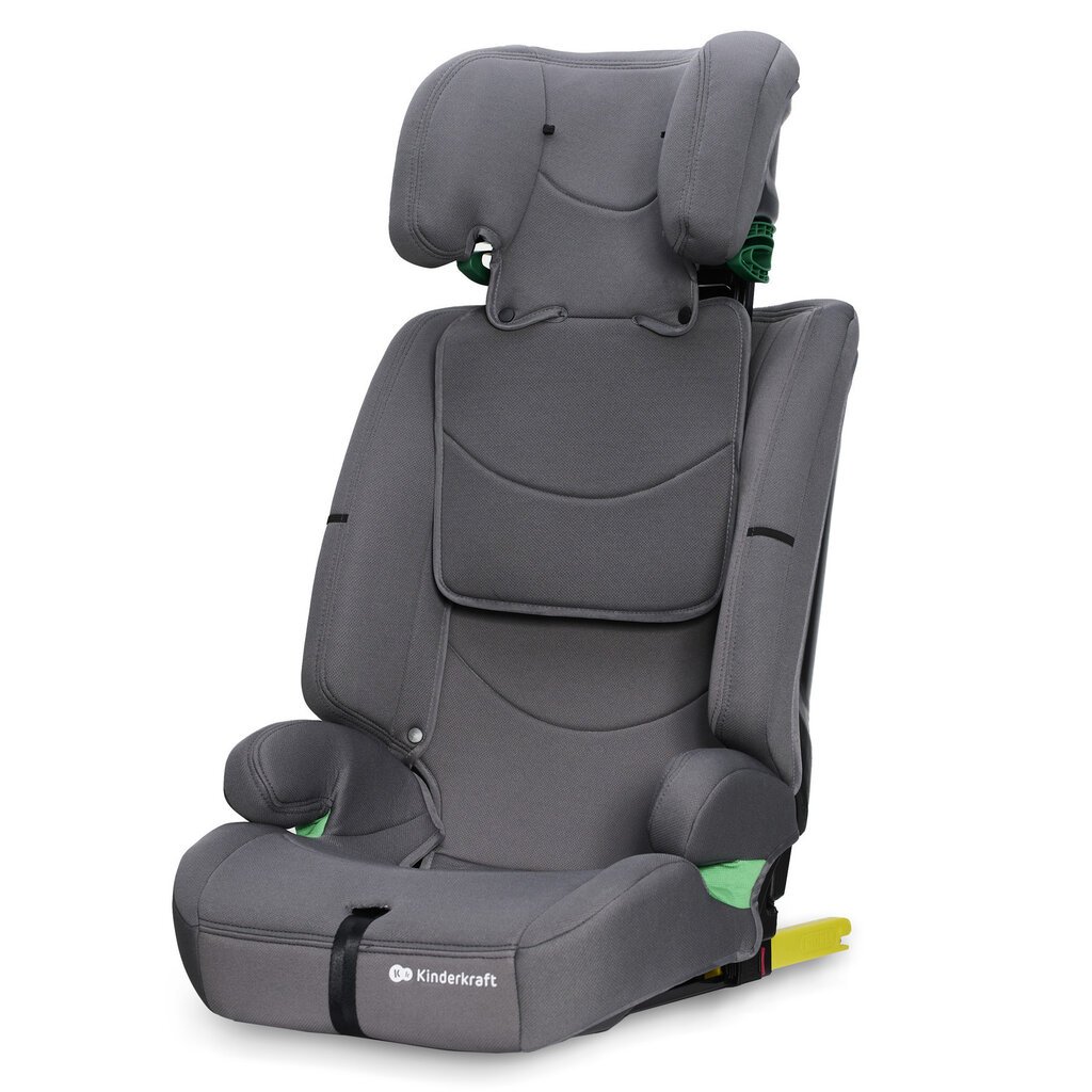 Automobilinė kėdutė KinderKraft Safety Fix 2 i-Size, 9-36 kg, grey цена и информация | Autokėdutės | pigu.lt