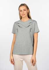 Palaidinė moterims Utenos trikotažas, pilka kaina ir informacija | Palaidinės, marškiniai moterims | pigu.lt