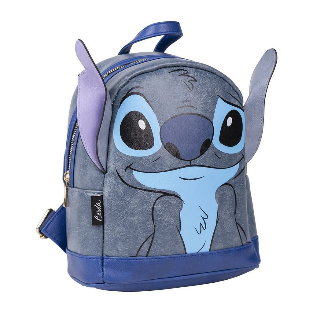 Laisvalaikio kuprinė Stitch, mėlyna kaina ir informacija | Kuprinės ir krepšiai | pigu.lt