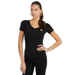 Guess marškinėliai moterims 81497, juodi kaina ir informacija | Marškinėliai moterims | pigu.lt