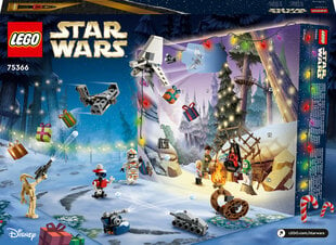 75366 LEGO® Star Wars 2023 metų advento kalendorius kaina ir informacija | Konstruktoriai ir kaladėlės | pigu.lt