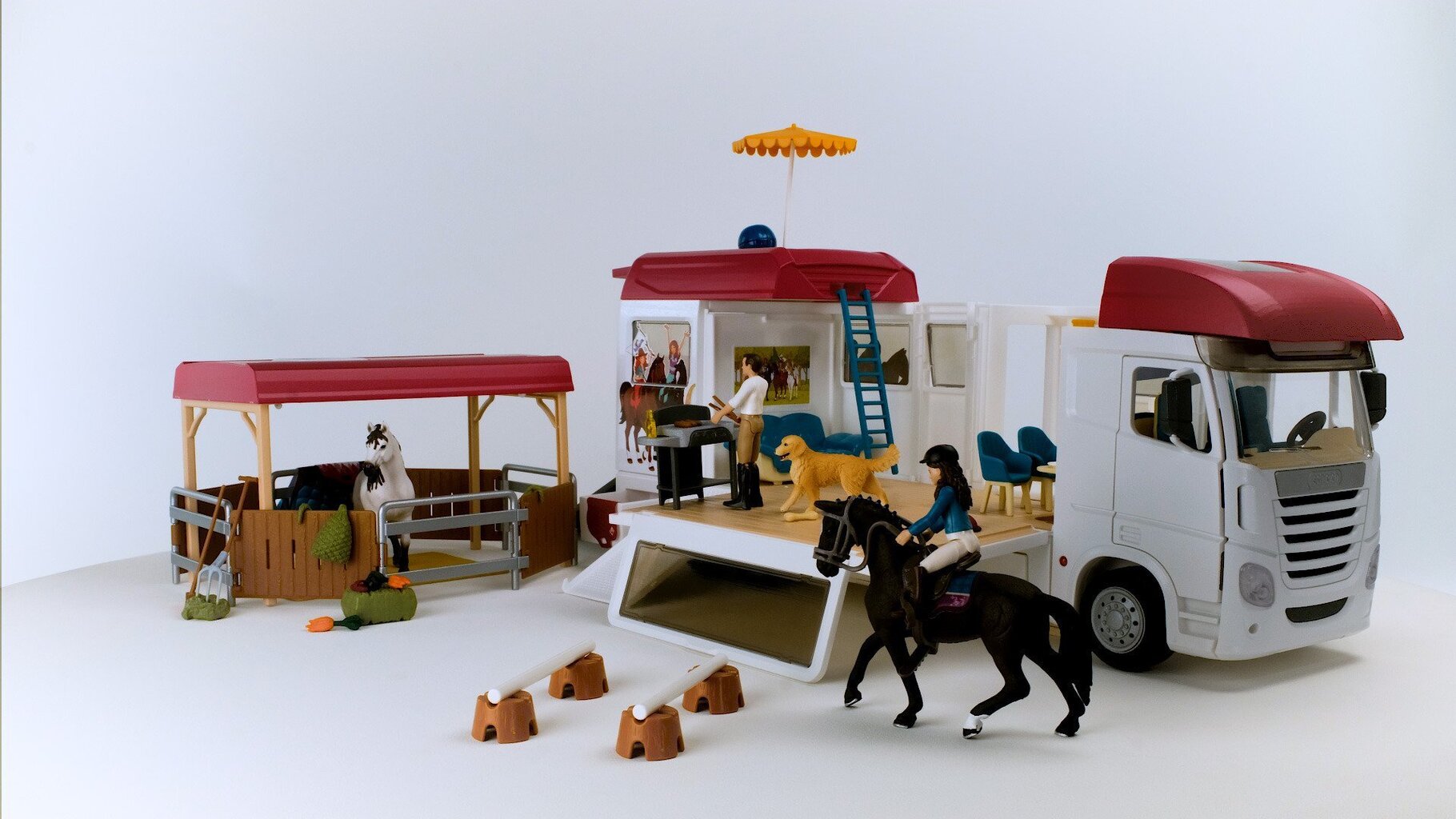 Arklių transporteris Schleich Horse Club kaina ir informacija | Žaislai berniukams | pigu.lt