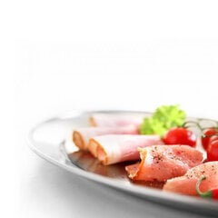 Тарелка стальная овальная 50см - Hendi цена и информация | Посуда, тарелки, обеденные сервизы | pigu.lt