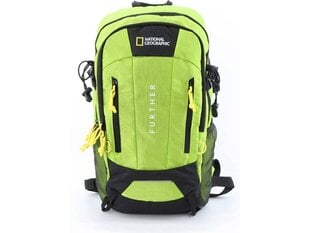 Kuprinė National Geographic Destination 16084, žalia цена и информация | Школьные рюкзаки, спортивные сумки | pigu.lt