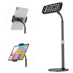 Wozinsky stand for tablet and phone on the desk black (WTHBK4) цена и информация | Держатели для телефонов | pigu.lt