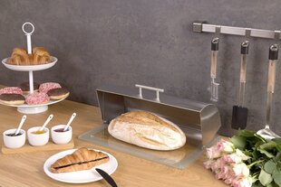 Металлическая хлебница Zeller цена и информация | Кухонная утварь | pigu.lt