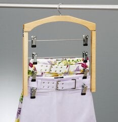 Вешалка для юбки Zeller цена и информация | Вешалки и мешки для одежды | pigu.lt