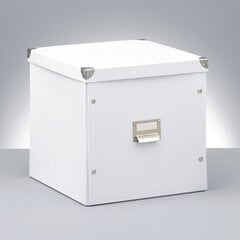 Ящик для вещей Zeller, белый цена и информация | Тумба с ящиками Versa | pigu.lt