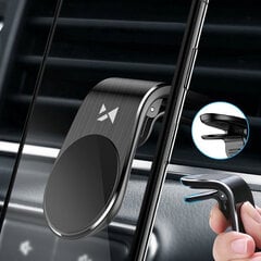 Универсальный магнитный автомобильный кронштейн для телефона на выходе воздуха Wozinsky, черный (WCH-02) цена и информация | Держатели для телефонов | pigu.lt
