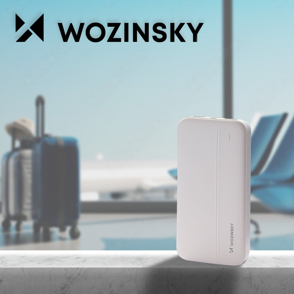 Wozinsky WPBWE1 10000mAh kaina ir informacija | Atsarginiai maitinimo šaltiniai (power bank) | pigu.lt