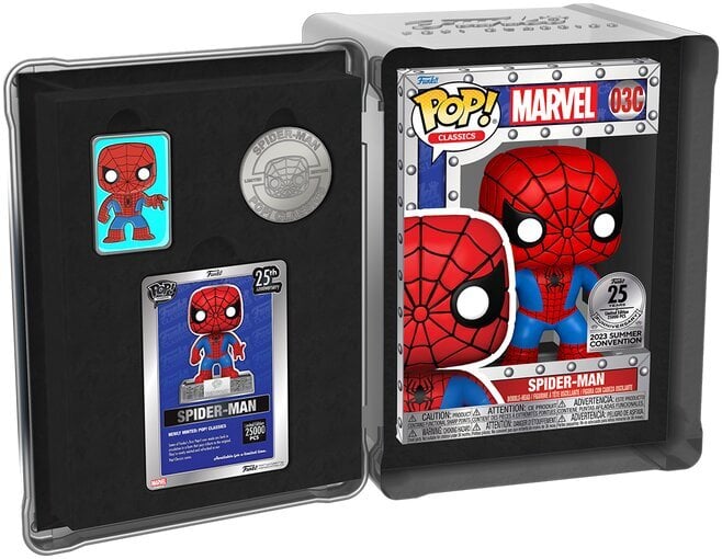 Funko POP! Marvel 25th Anniversary Spider-Man Set Exclusive цена и информация | Žaidėjų atributika | pigu.lt