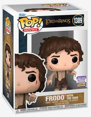 Funko POP! The Lord of the Rings - Frodo With The Ring Exclusive kaina ir informacija | Žaidėjų atributika | pigu.lt