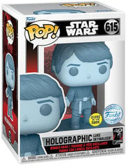 Фигурка Funko POP! Star Wars Holographic Luke Skywalker Exclusive Glow цена и информация | Атрибутика для игроков | pigu.lt