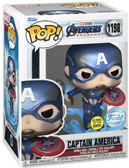 Funko POP! Captain America Exclusive Glow kaina ir informacija | Žaidėjų atributika | pigu.lt